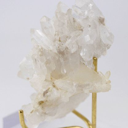 Quarz Kristall Natürlich Terminiert Gastein Österreich 291 Natürliches Mineral Sammlerstück Vitrinenstück Geologisches Interesse