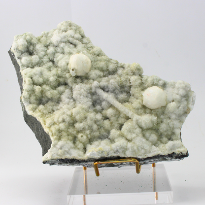 Mattierter Chalzedon, natürlich terminiert, Sambia 826. Natürliches Mineralienexemplar. Feines Sammlerstück für Vitrinen. Geologisches Interesse.