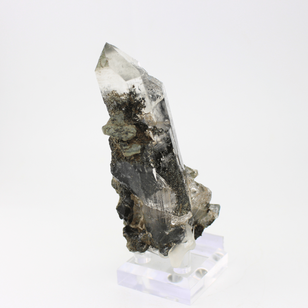Quartz With Chlorite Naturally Terminated Himalayas 324g