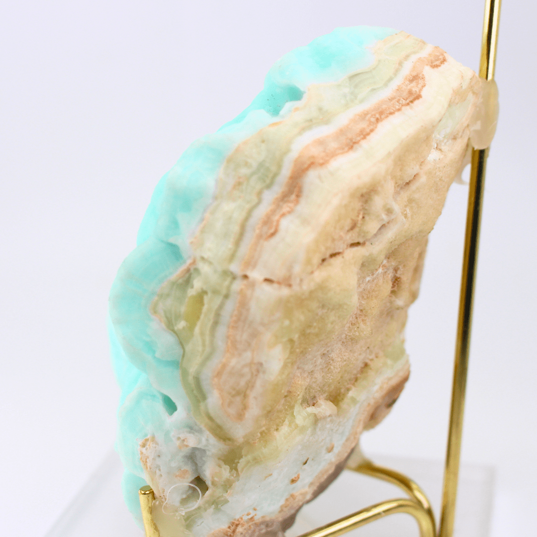 Aragonite Naturally Terminated Gastein Austria 1498 Natural Mineral Specimen Fine Collectable Cabinet Display Piece Geological Interest