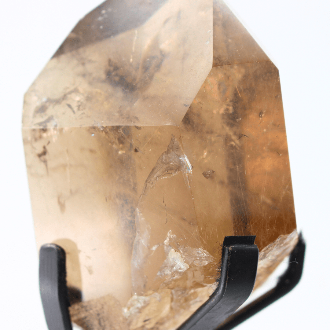 Rutilated Quartz Firework Effect Gastein Austria 920 Natural Mineral Specimen Fine Collectable Cabinet Display Piece Geological Interest