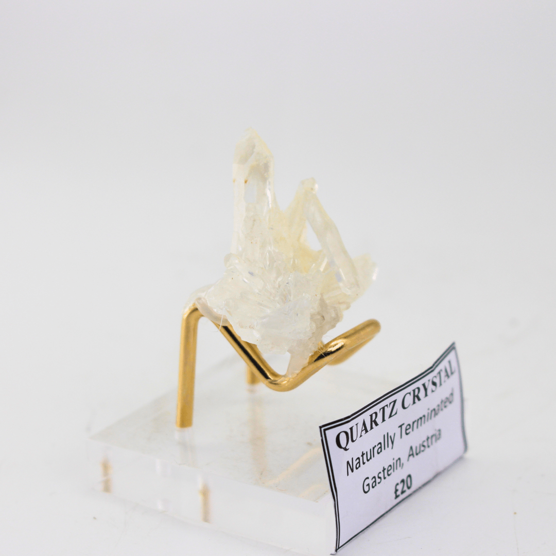 Quartz Crystal Naturally Terminated Gastein Austria 17g