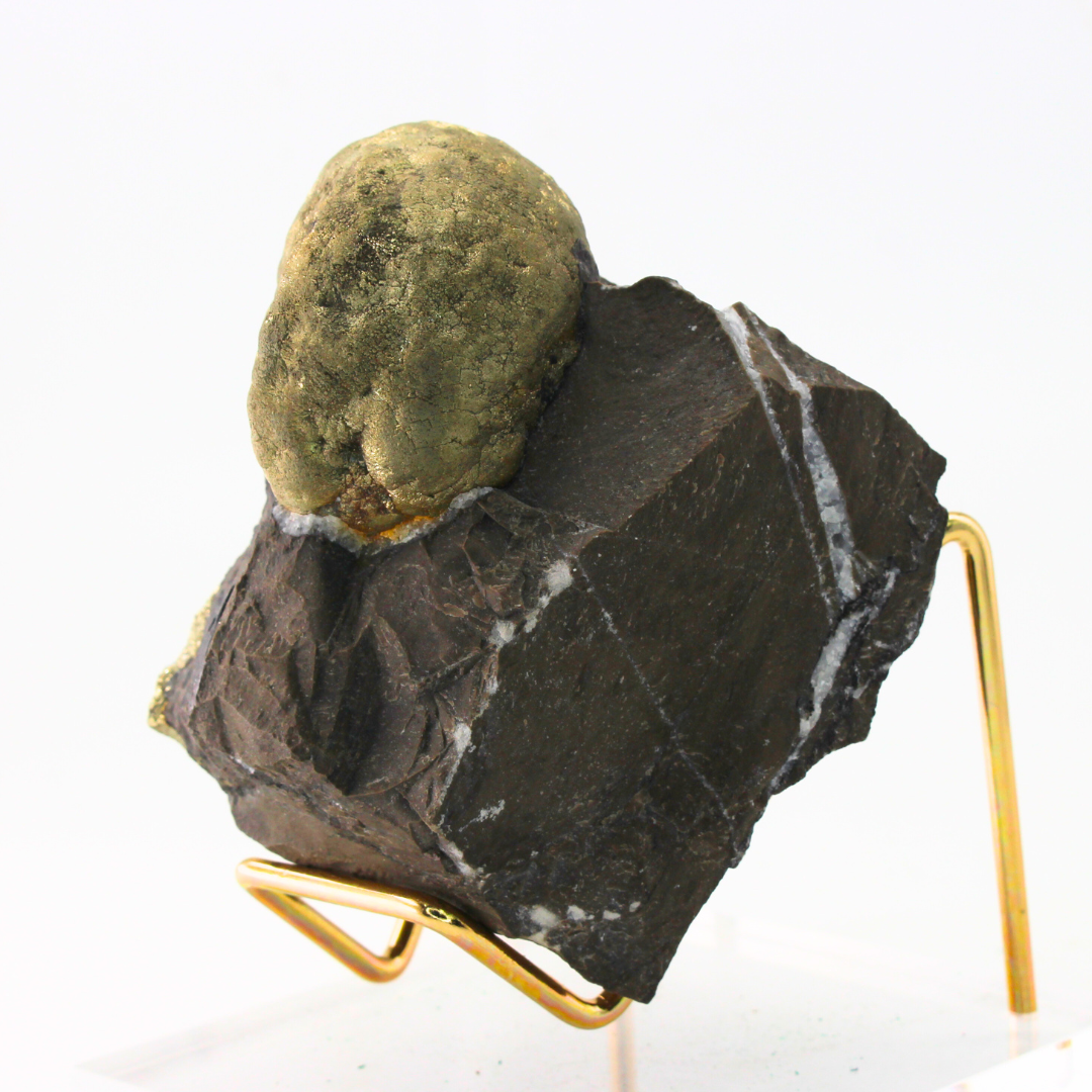 Pyrite Ball Naturally Terminated Himalayas 477 Natural Mineral Specimen Fine Collectable Cabinet Display Piece Geological Interest