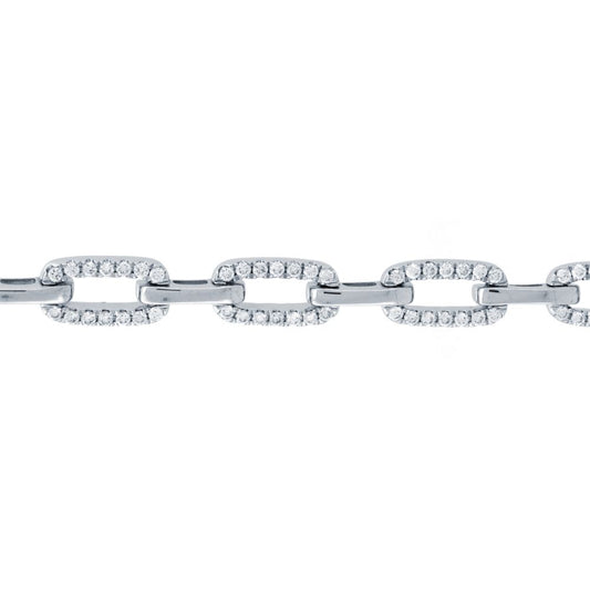 9ct White 1.27ct Diamond Bracelet – Imperial Time