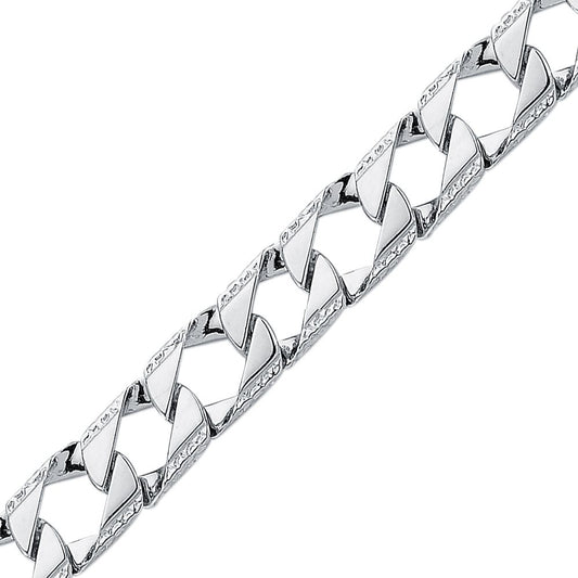 925 Silver Cast Curb Bracelet – Imperial Time