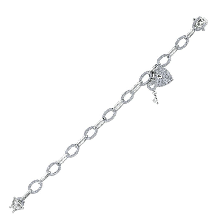 925 Silver Cubic Zirconia Set Bracelet – Imperial Time