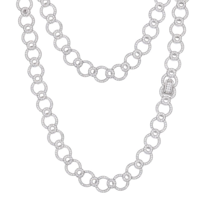 925 Silver Cubic Zirconia Set Collarette – Imperial Time