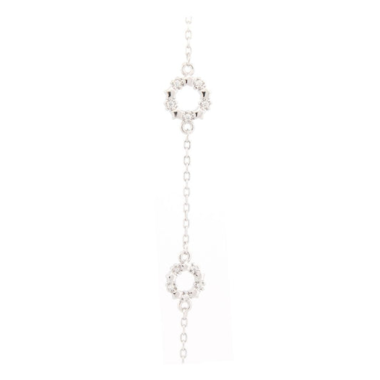 925 Silver Rhodium Plated Cubic Zirconia Set Bracelet – Imperial Time