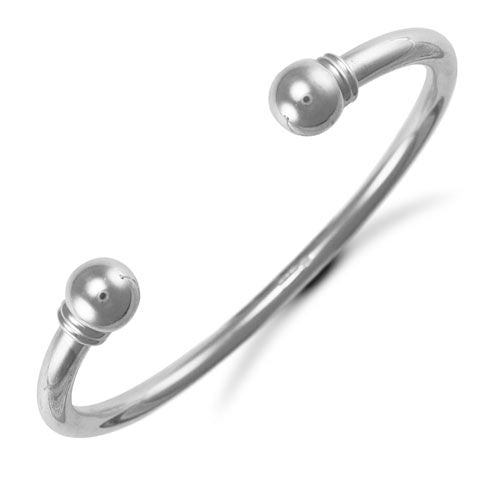925 Silver Torque Bangle Gents – Imperial Time