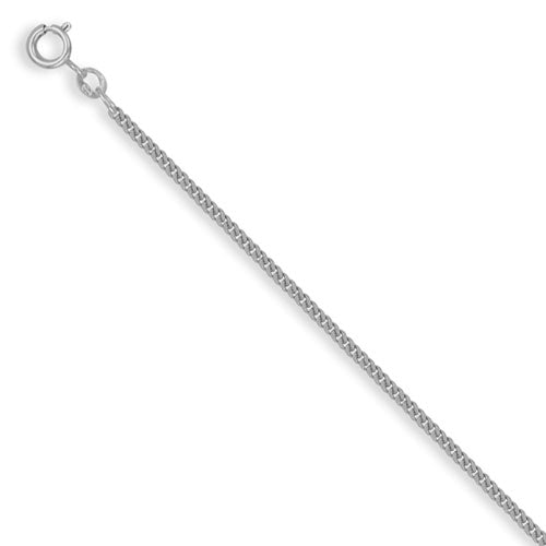 925 Sterling Silver Pendant Curb Necklace – Imperial Time