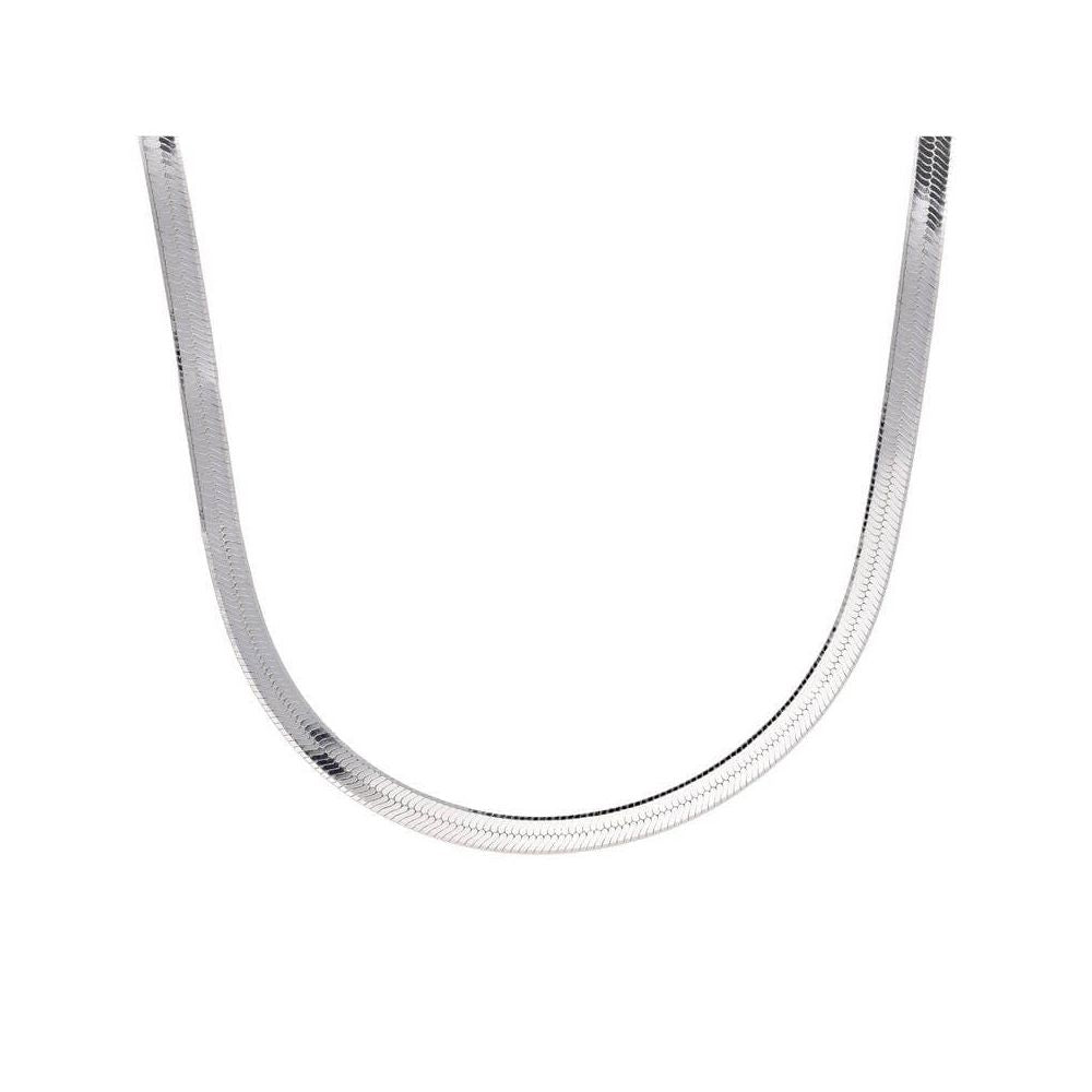 925 Silver 3mm Herringbone Chain – Imperial Time