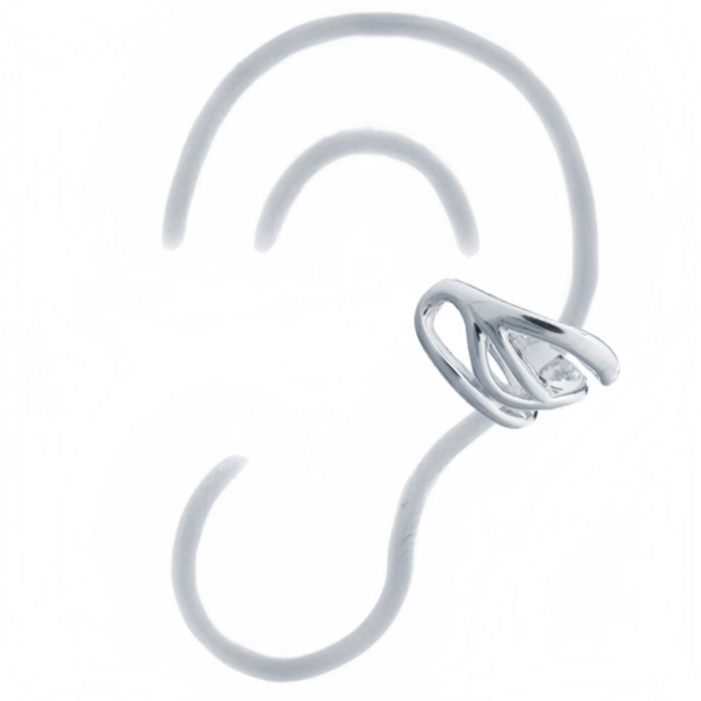 925 Silver Ear Cuff – product view