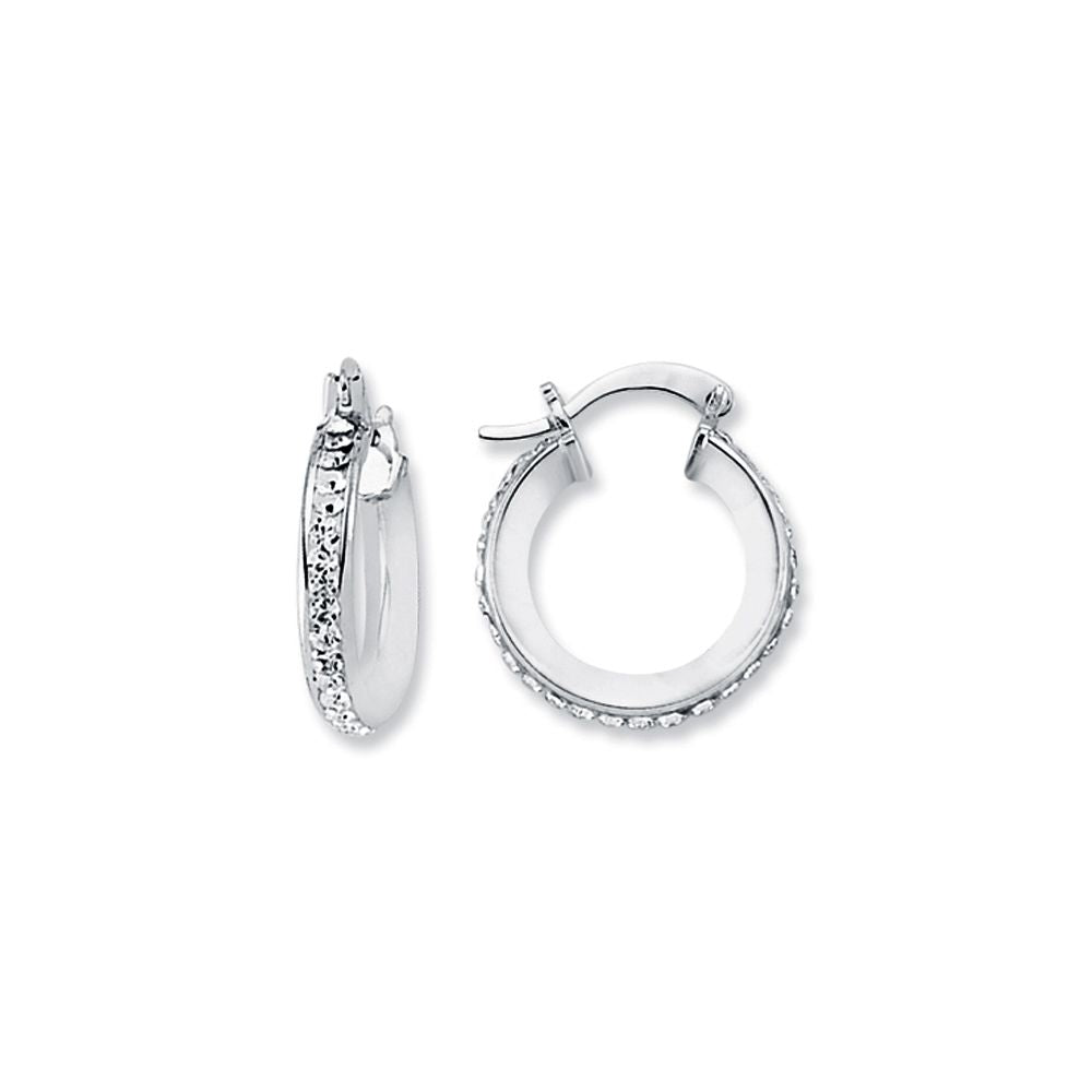 925 Silver Resin Set Hoop Earrings Earrimgs – Imperial Time