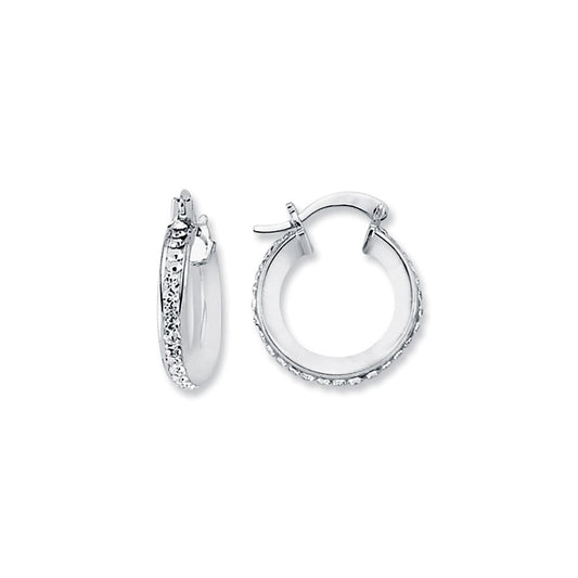925 Silver Resin Set Hoop Earrings Earrimgs – Imperial Time