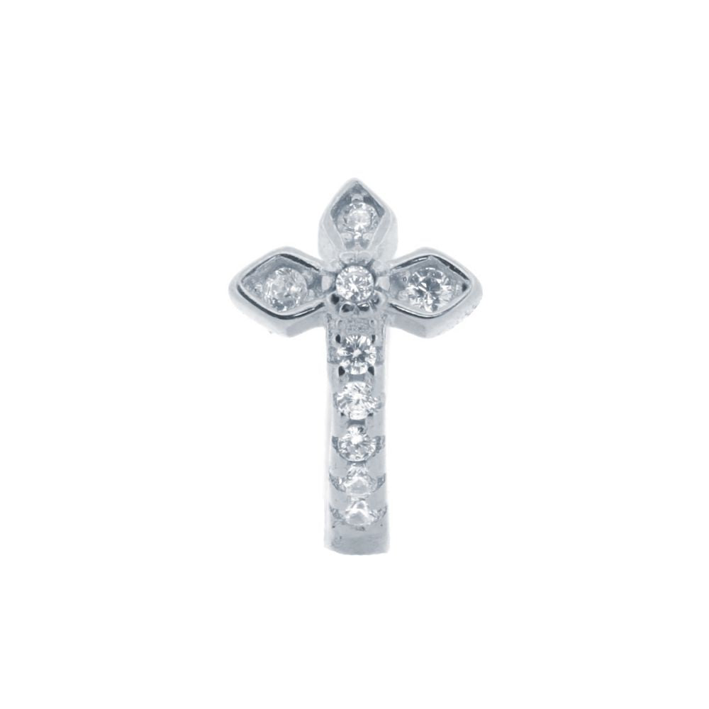 925 Silver 14ct Gold Plated CZ Set Earrings – product view