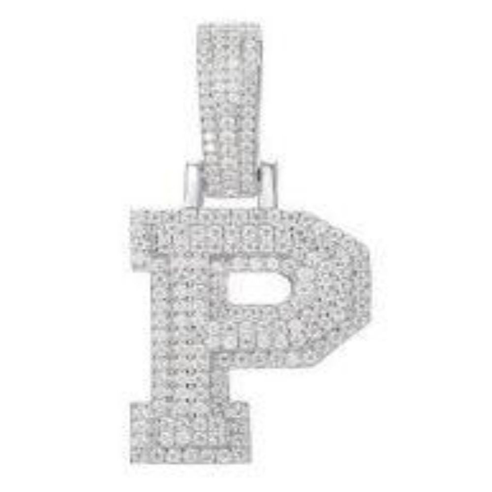 925 Silver Cubic Zirconia Set Initial P – Imperial Time