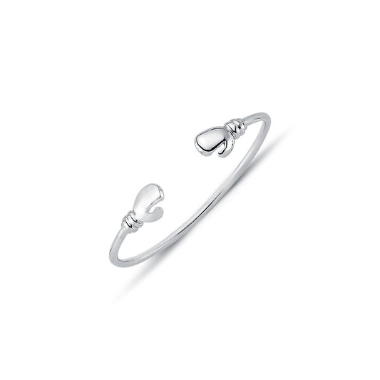 925 Sterling Silver Boxing Glove Baby / Childrens Bangle – Imperial Time