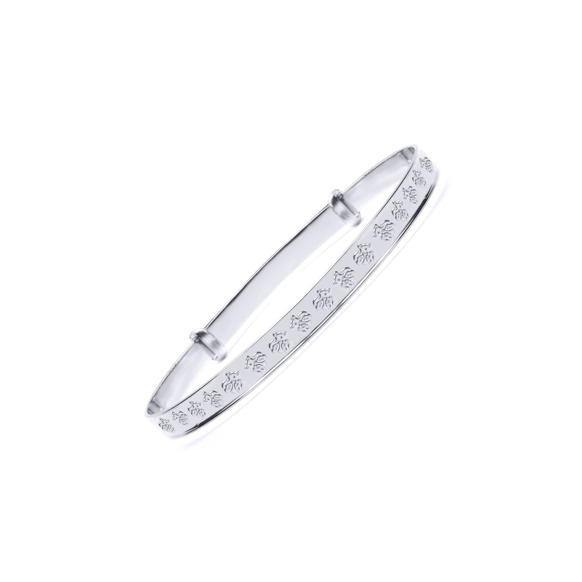 925 Sterling Silver Childrens / baby Expanding Bangle – Imperial Time
