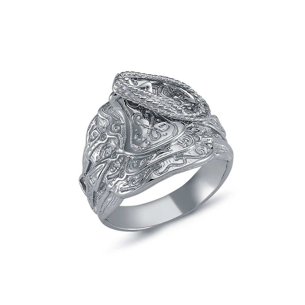 925 Silver Saddle Ring – Imperial Time