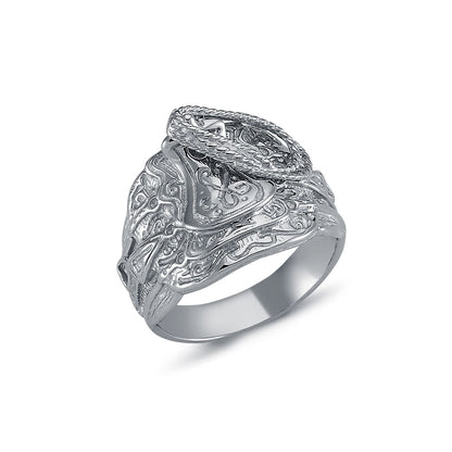 925 Silver Saddle Ring – Imperial Time