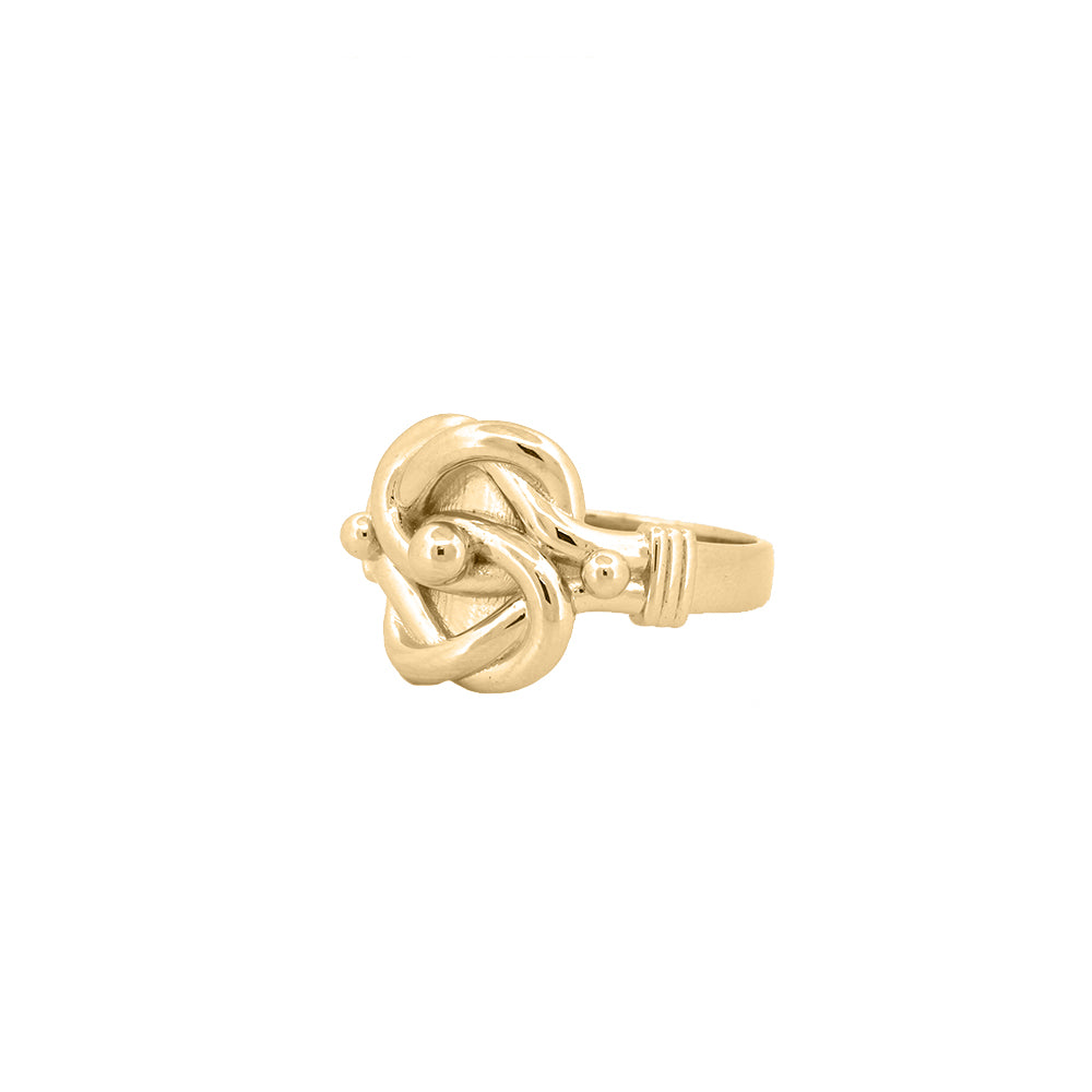 925 Silver Knot Ring – product view