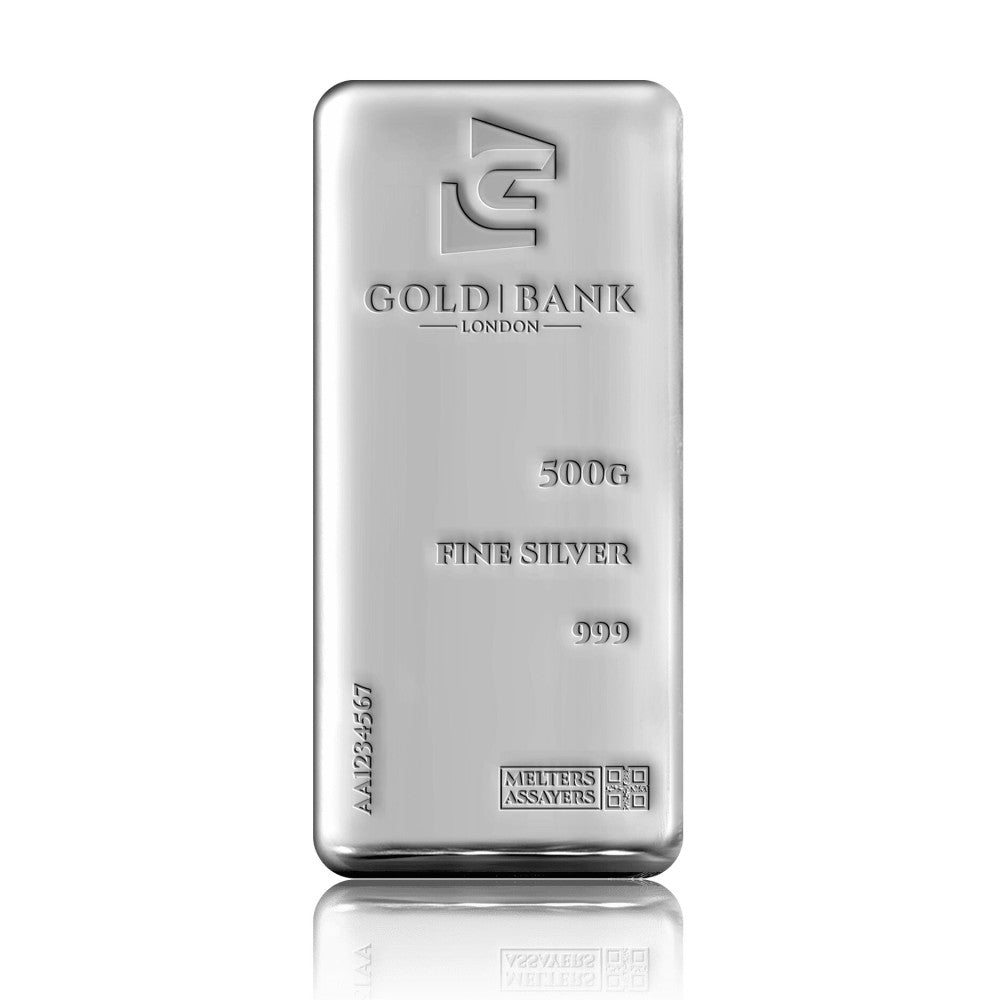 999 Feinsilber 31,1g gestempelter und versiegelter Barren