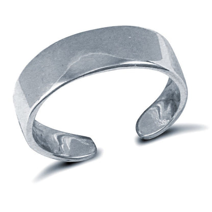 925 Silver Flat Toe Ring – Imperial Time