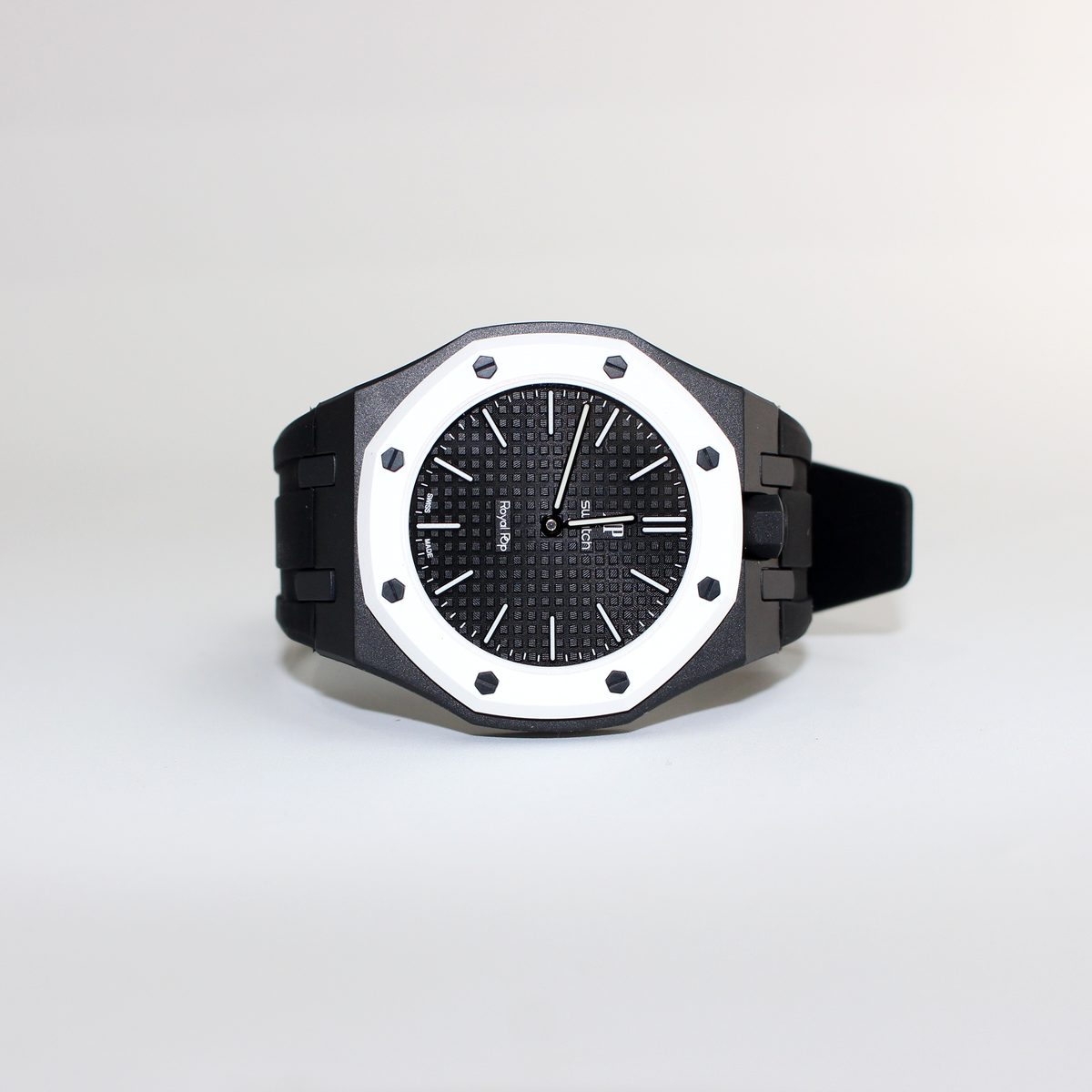 AP x Swatch Ocho Negro SSX03W101N | Imperial Time UK Ltd AP x Swatch Ocho Negro SSX03W101N | Imperial Time UK Ltd