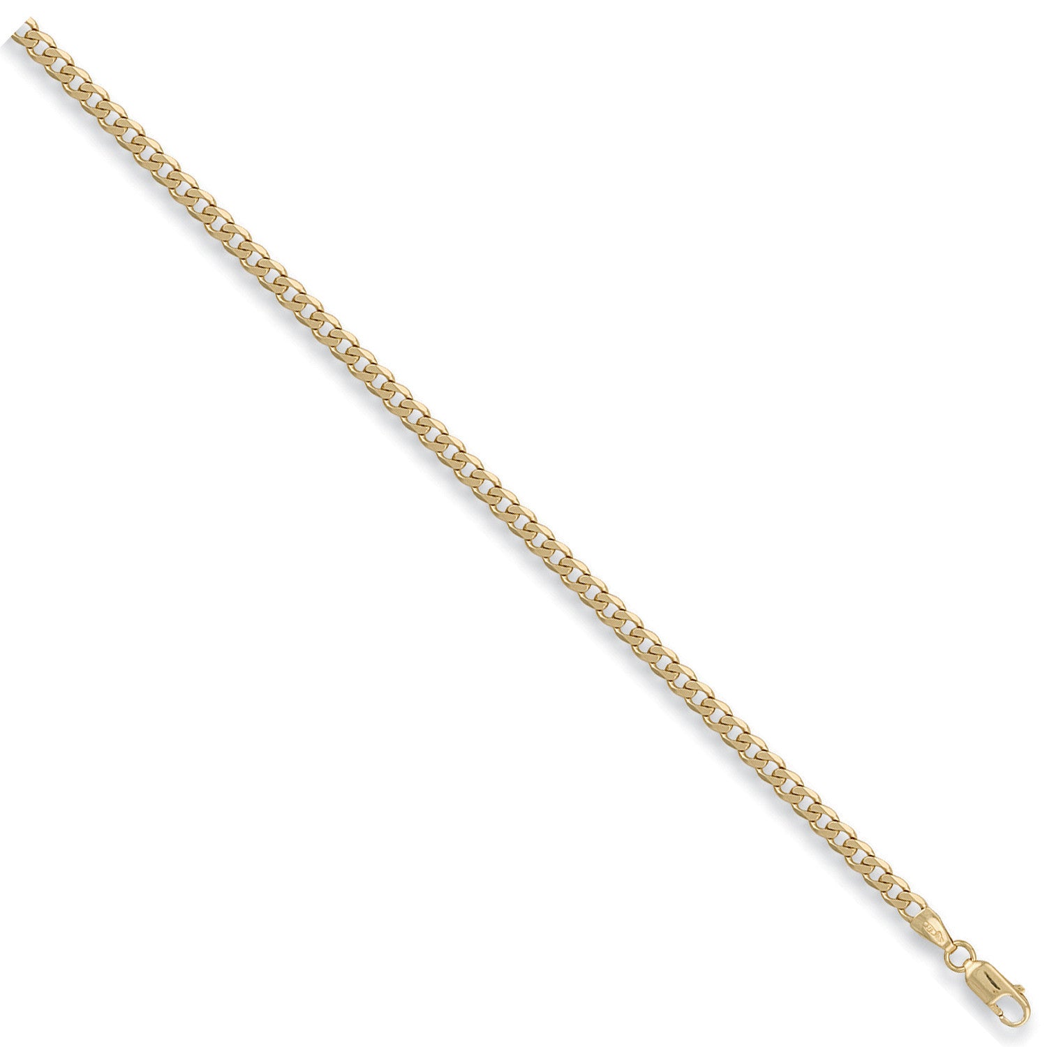 Yellow Gold 4mm Curb Chain