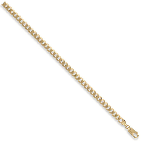 Yellow Gold 5.4mm Curb Chain - Fine Necklace - Certified Authentic - Swiss Made - UK Stock – Luxury Jewellery by Imper