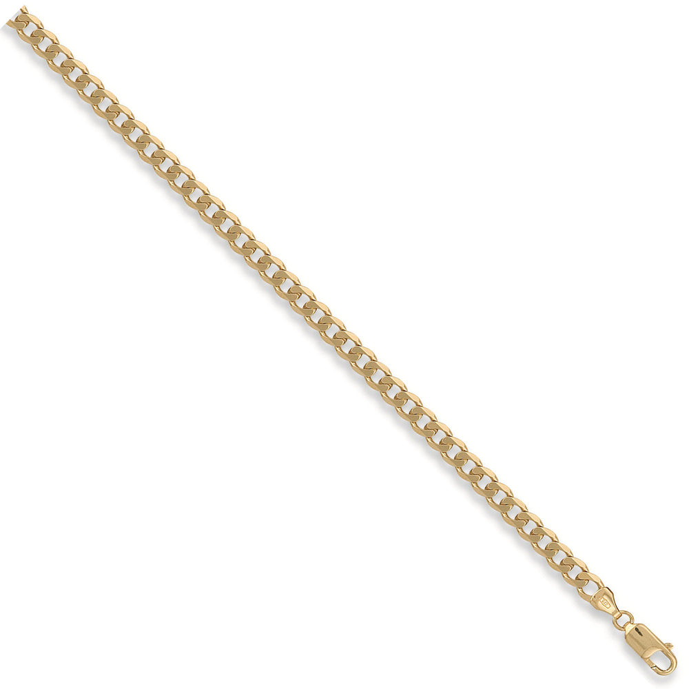 Yellow Gold 5.4mm Curb Chain