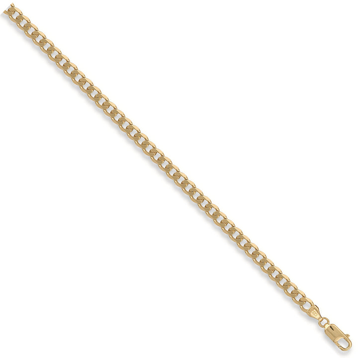 Yellow Gold 5.4mm Curb Chain