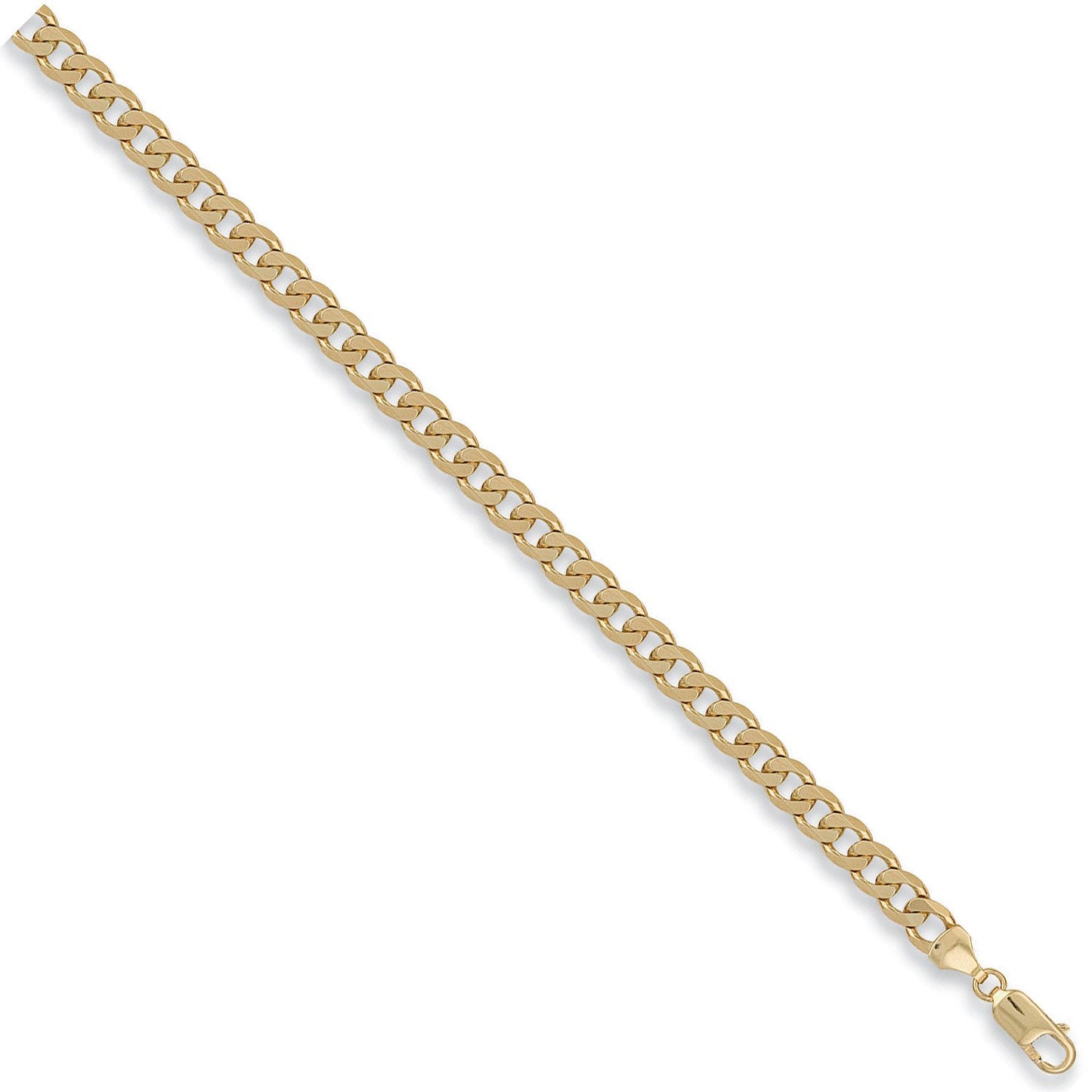 Yellow Gold 6.2mm Curb Chain - Fine Necklace - Certified Authentic - Swiss Made - UK Stock – Luxury Jewellery by Imper