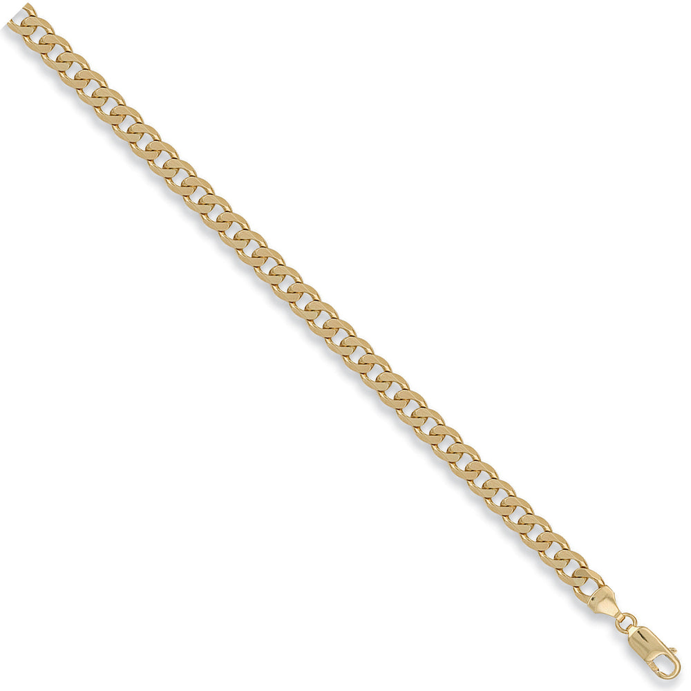 Yellow Gold 6.2mm Curb Chain