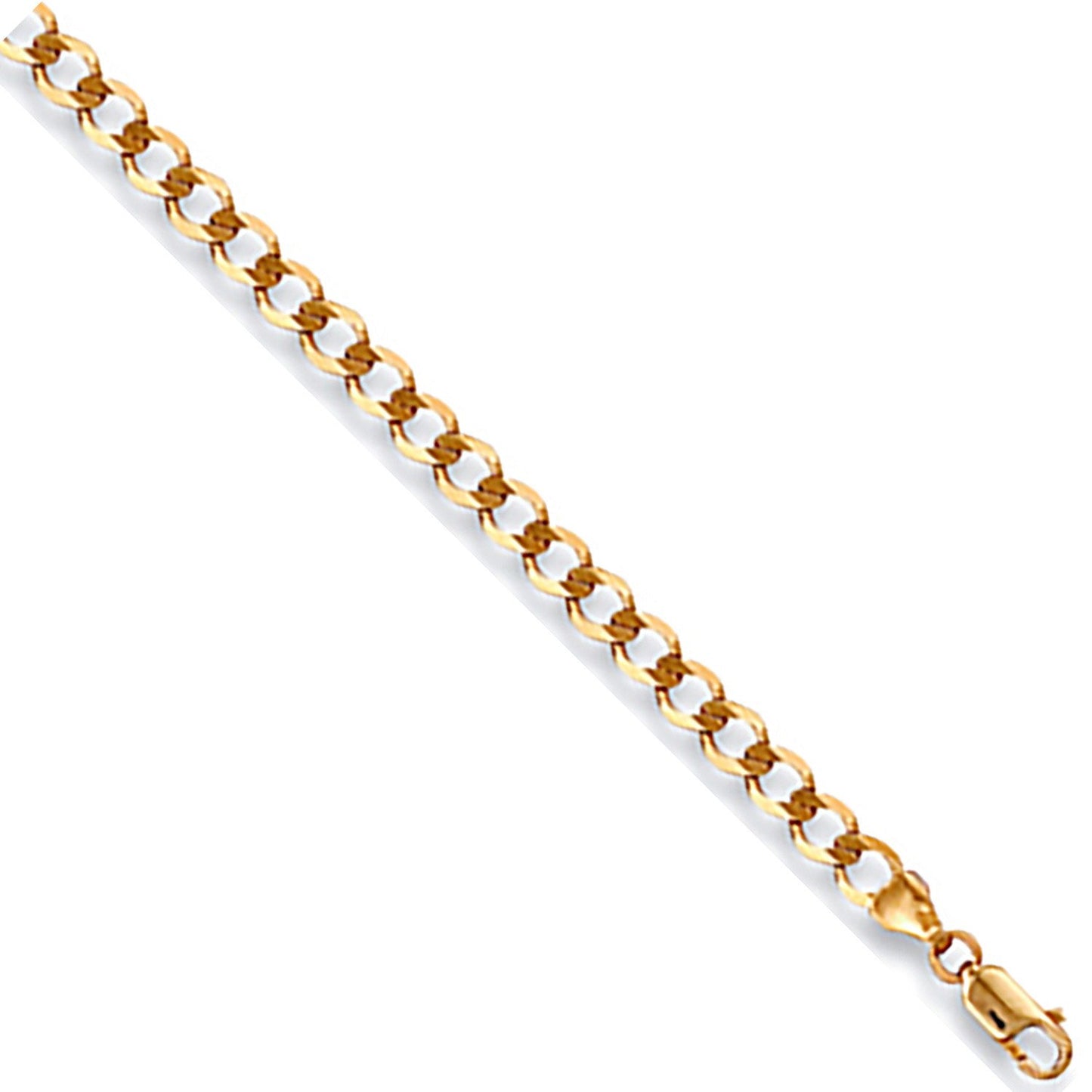 Yellow Gold 3.5mm Economy Curb Chain