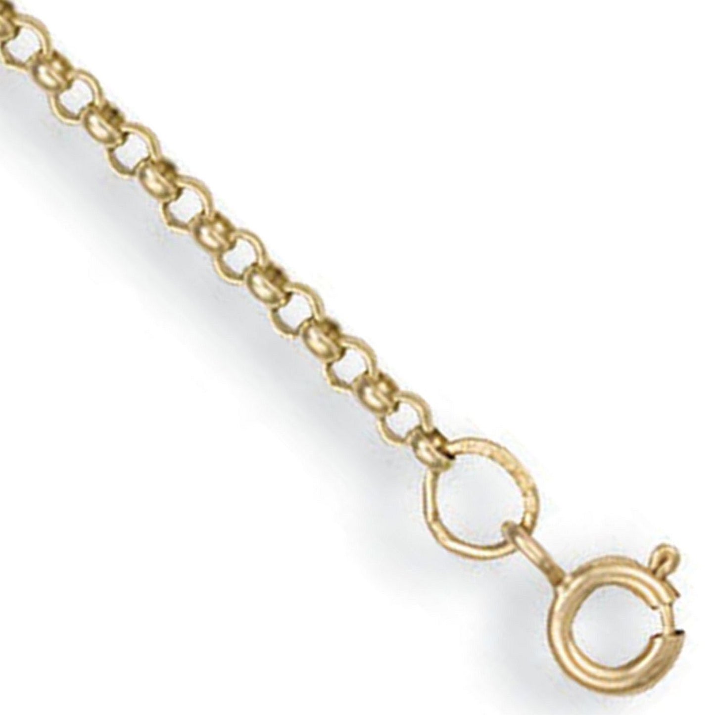 Yellow Gold 2.3mm Round Belcher Chain