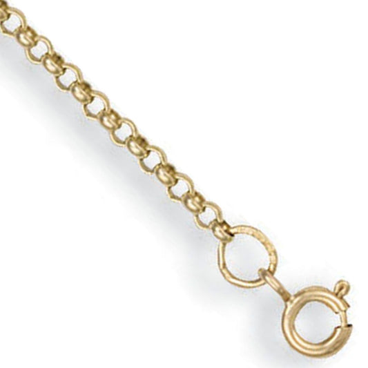 Yellow Gold 2.3mm Round Belcher Chain