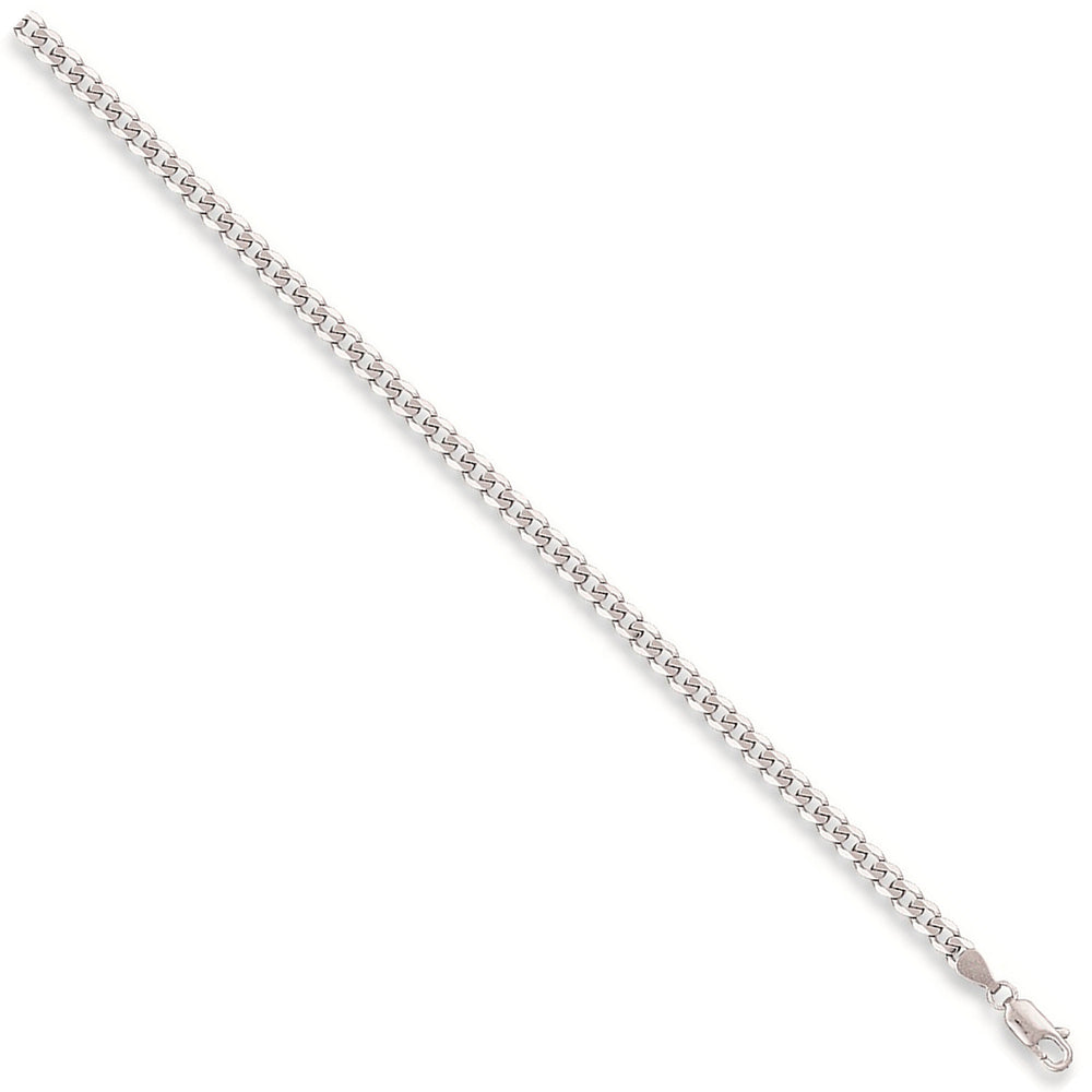 White Gold 4.7mm Curb Chain