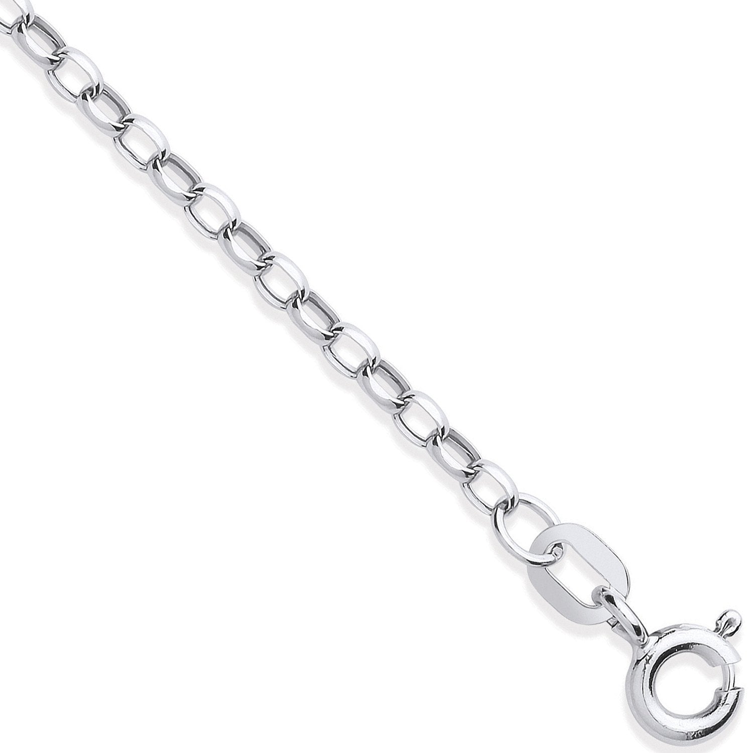 White Gold 2.2mm Hollow Diamond Cut Belcher Chain - Fine Necklace - Certified Authentic – Luxury Jewellery by Imperial