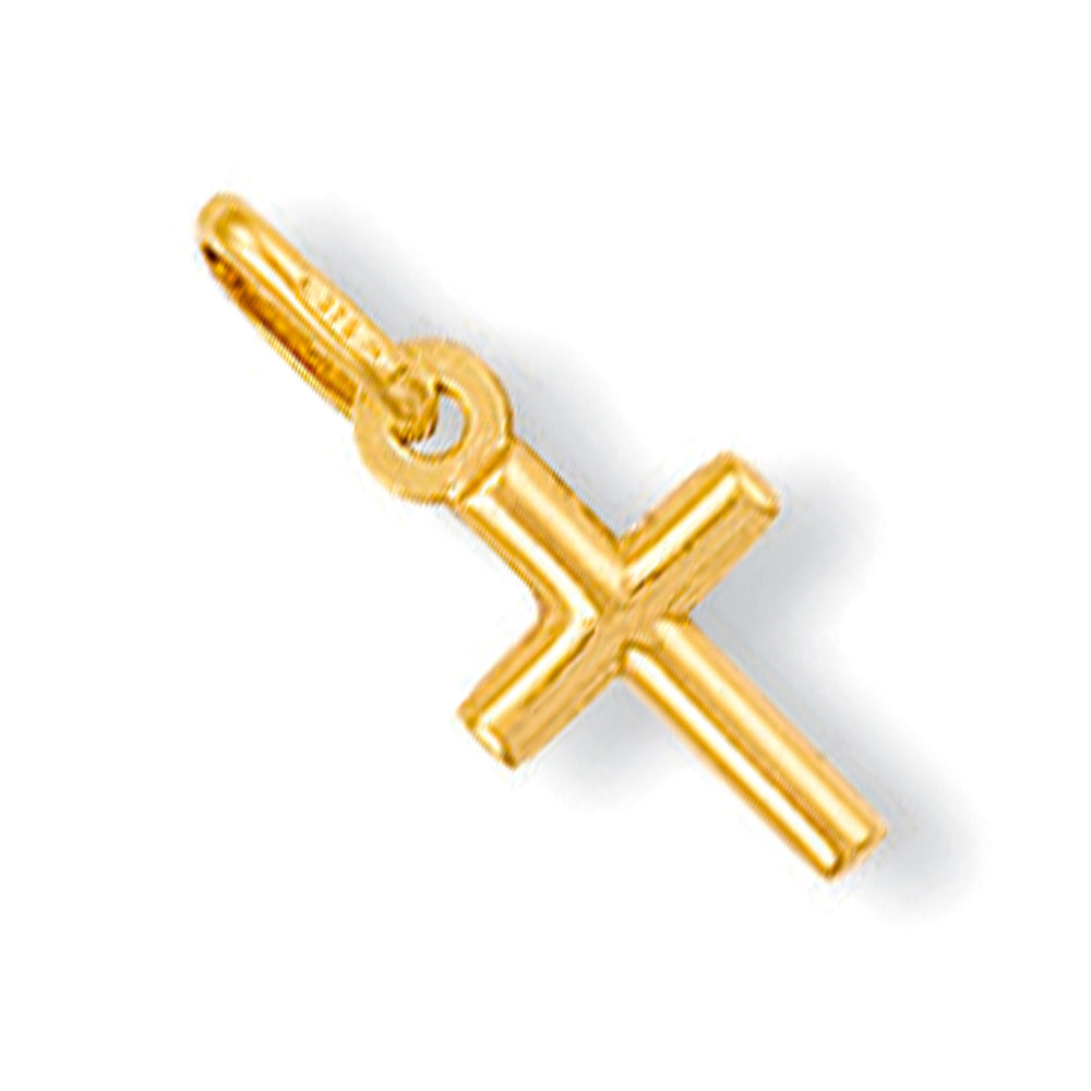 Yellow Gold Hollow Cross