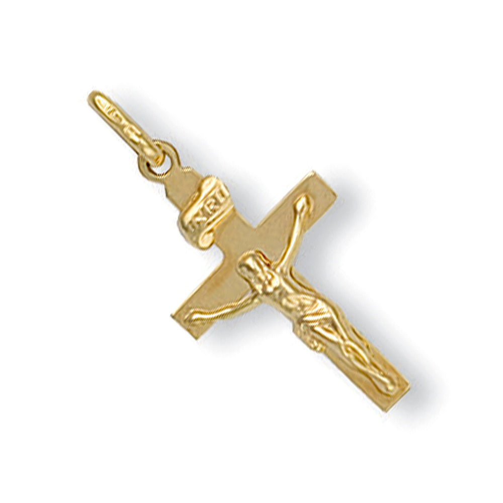 Yellow Gold Crucifix – product view