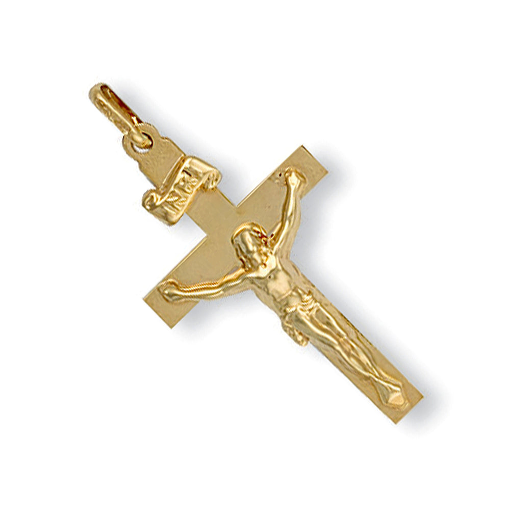 Yellow Gold Crucifix – product view