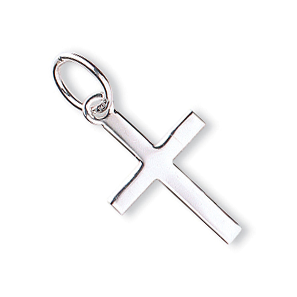 White Gold Cross – product view