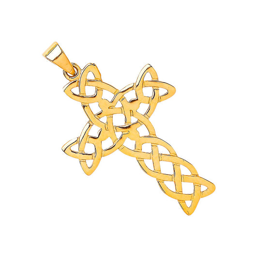 Yellow Gold Celtic Cross