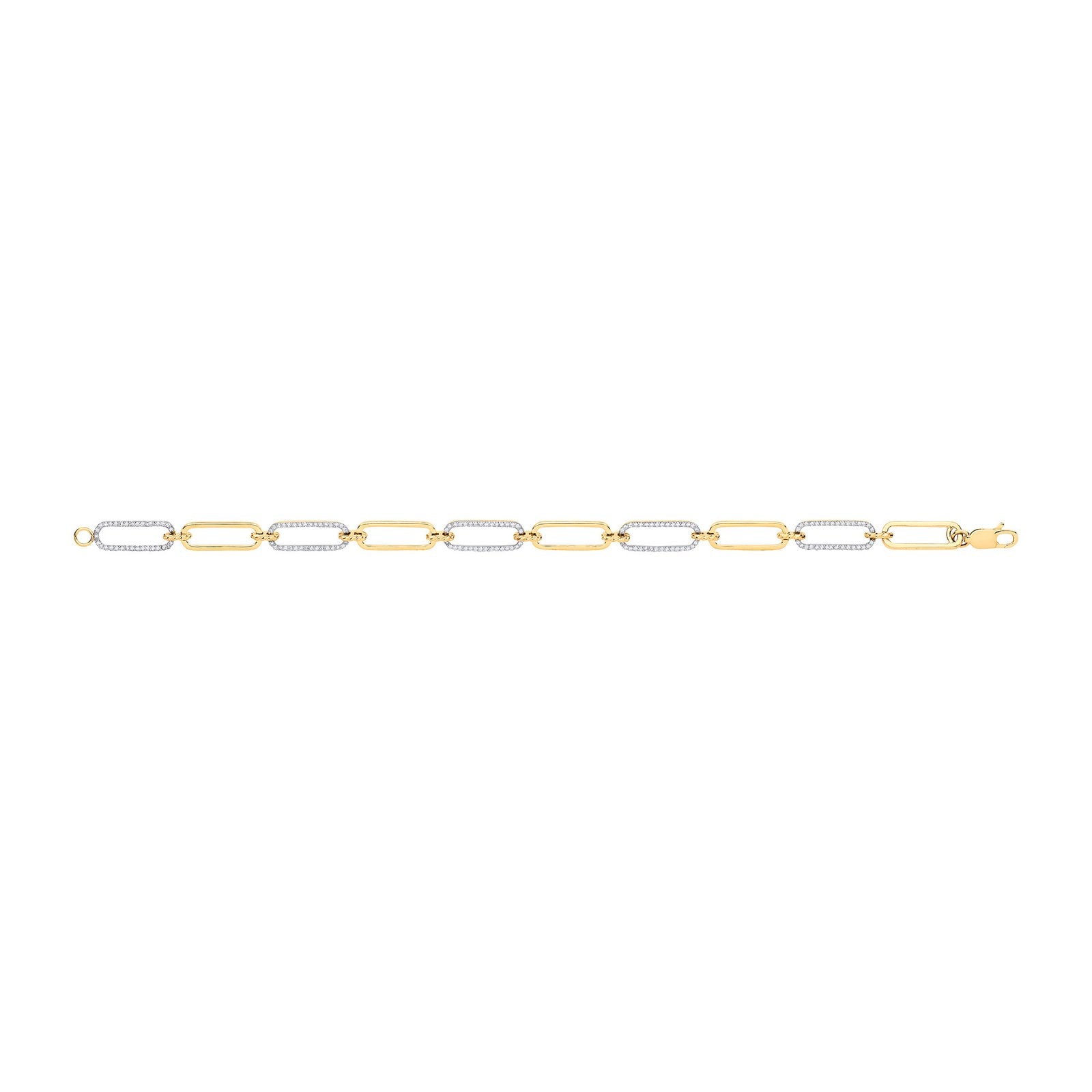 9ct Yellow Gold 0.50ctw Bracelet - Fine Bracelet - Certified Authentic - Swiss Made – Luxury Jewellery by Imperial Tim