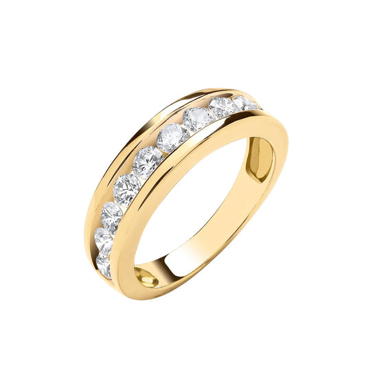 18ct Yellow Gold 1.00ctw Diamond Eternity  Ring
