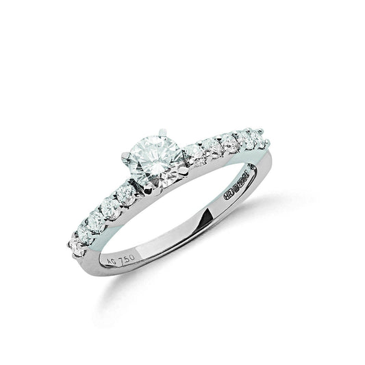 18ct White Gold 1.00ct Diamond Engagement Ring