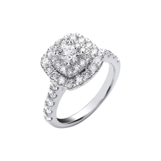 18ct White Gold 1.50ctw Diamond Ring