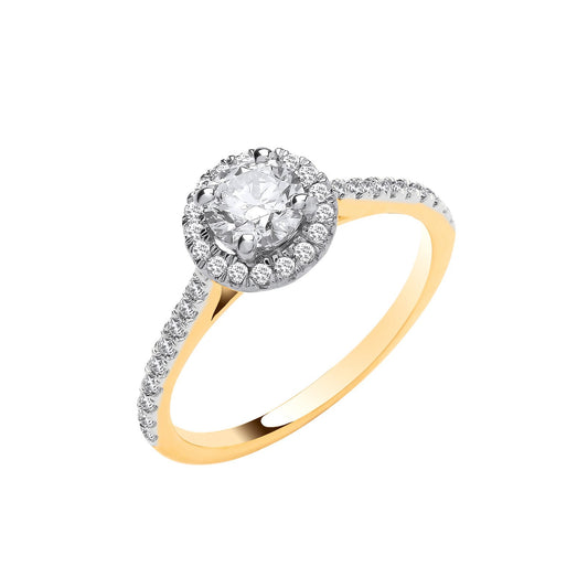18ct Yellow Gold 0.75ctw Ring