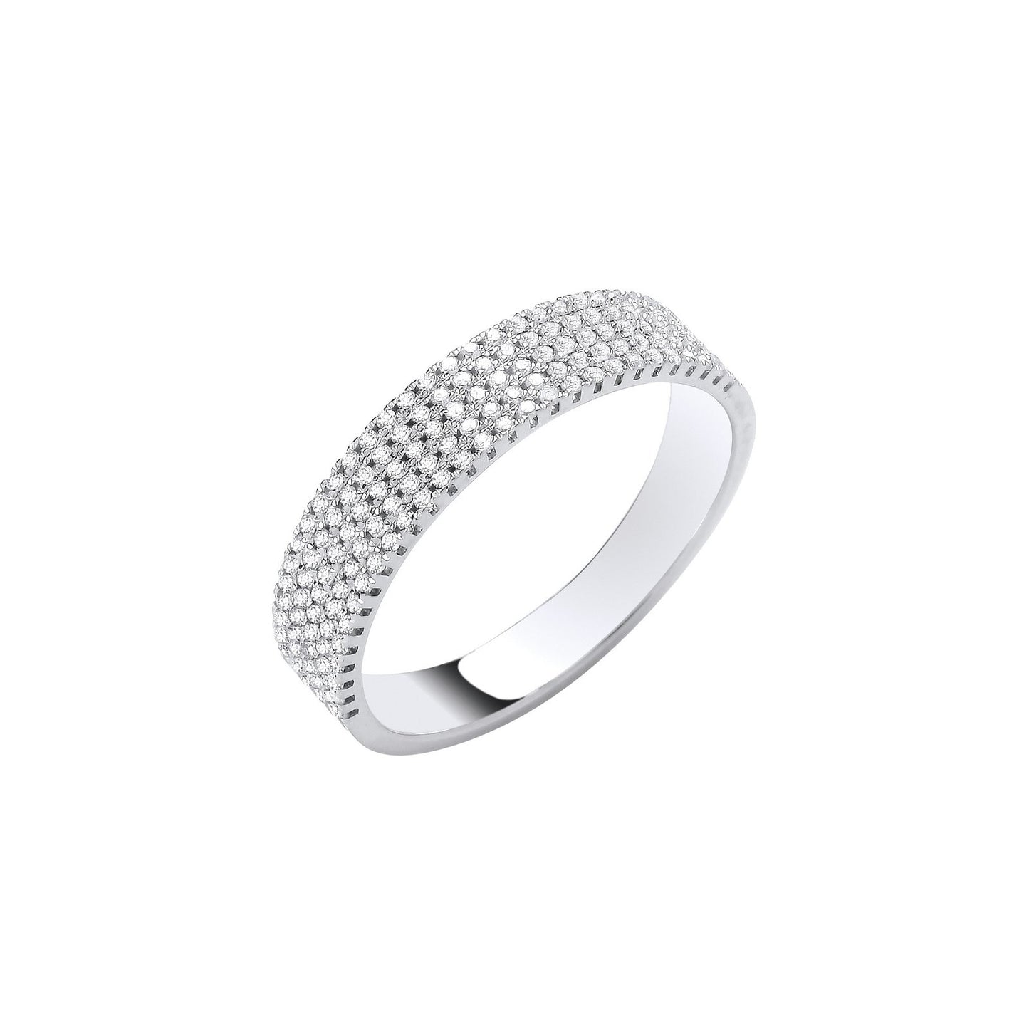 9ct White Gold 0.33ctw Ring - Fine Ring - Certified Authentic - Swiss Made - UK Stock – Luxury Jewellery by Imperial T